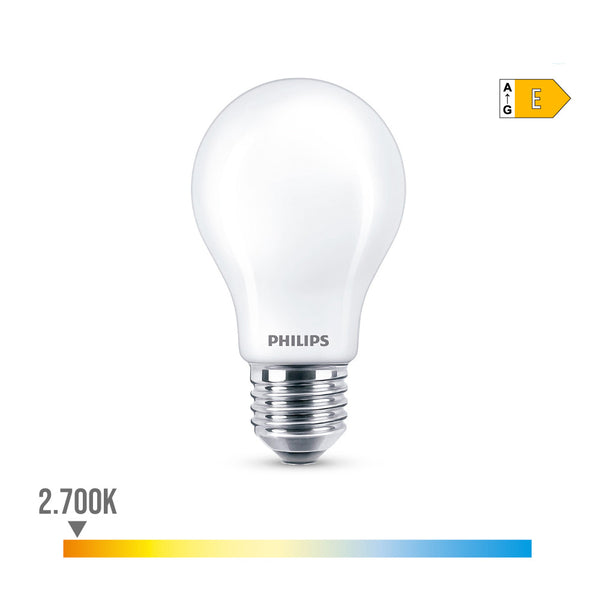 Standard Led Bulb E27 8.5W 1.055Lm 2700K Warm Light Ø6X10.4Cm, Philips