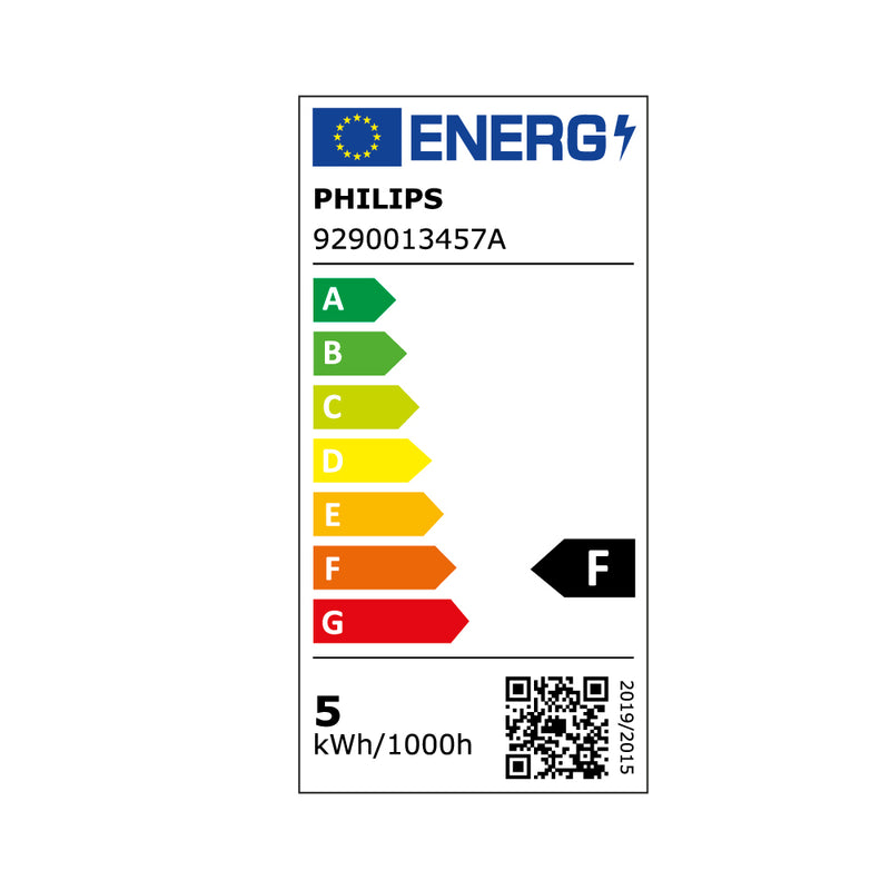 Philips E27 4.3W 470Lm 2700K Warm Light LED Spherical Bulb Ø4.5x8.2cm