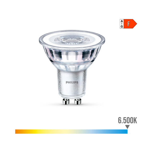 Bombilla Gu10 Led 4,6W 390Lm 6500K Luz Fria Ø5X5,4Cm Philips