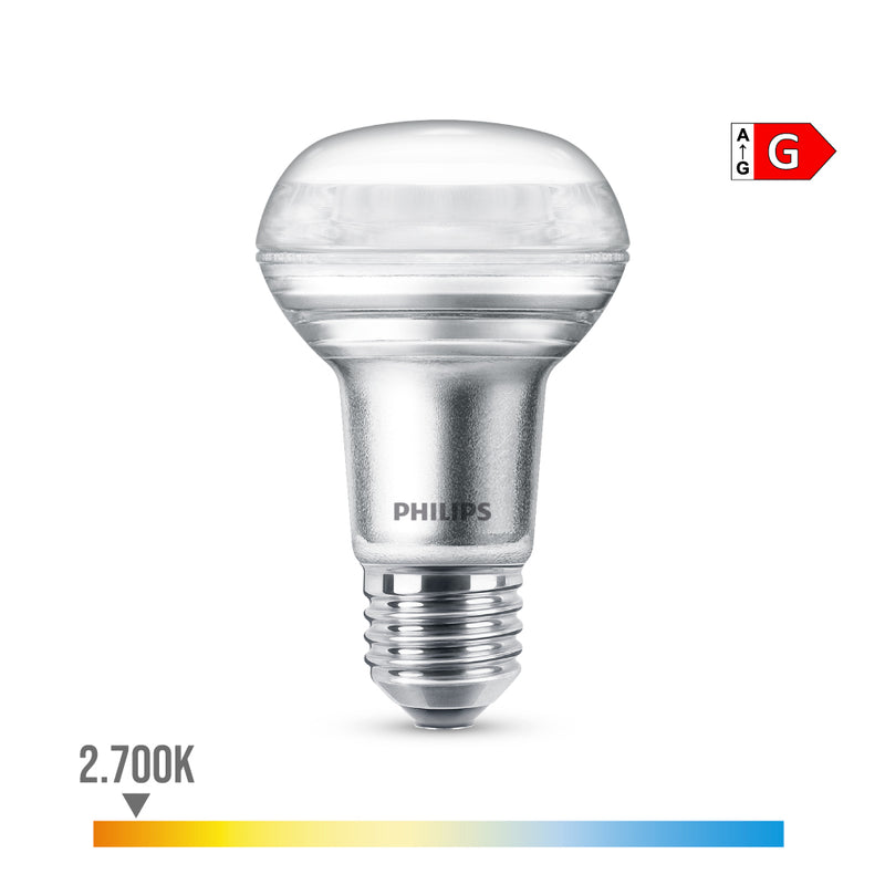 Led Reflector Bulb Cla 36D 3W R63, 210Im E14 2700K, Philips