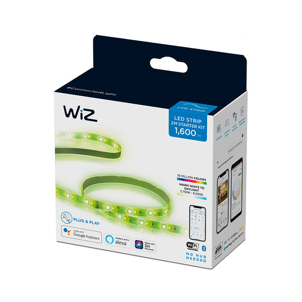 Led Strip 2M 1,600Lm Starterkit Wiz Philips