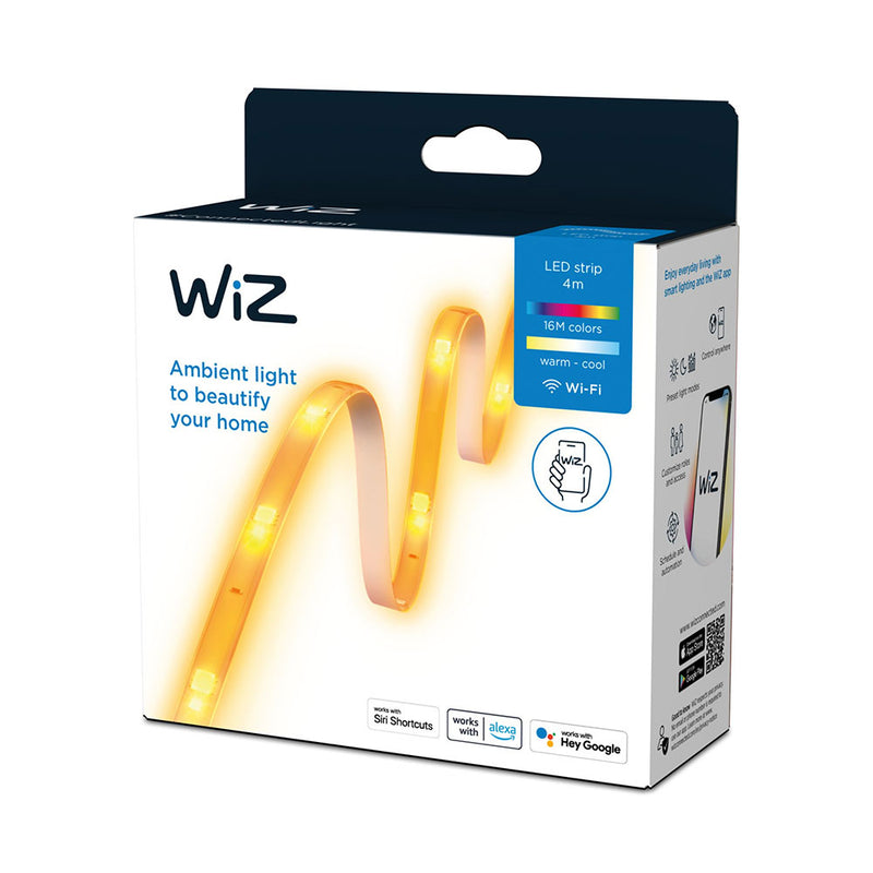 Wiz Led Strip 4M Rgb Connected Wifi 929003244801 Philips Wiz