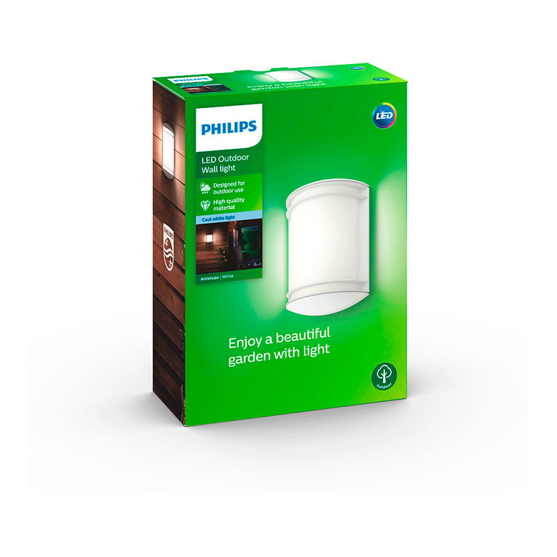 Aplique Led 6W  600Lm 4,000K Blanco Mod, Antelope Philips