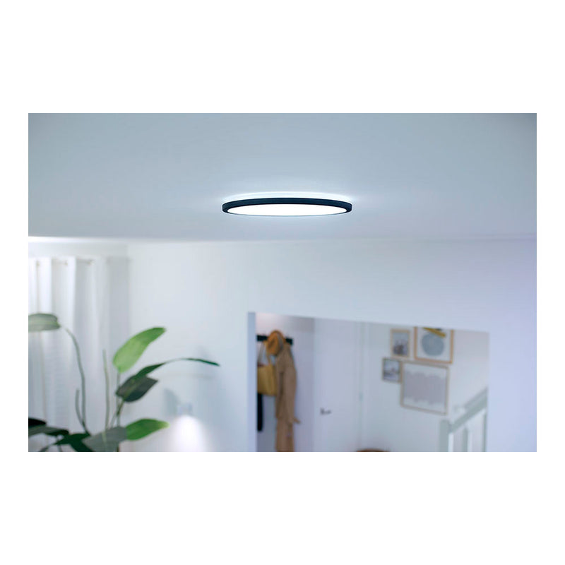 Led Wiz 14W 1300Lm Ø242Mm Black Frame Philips Ceiling Light