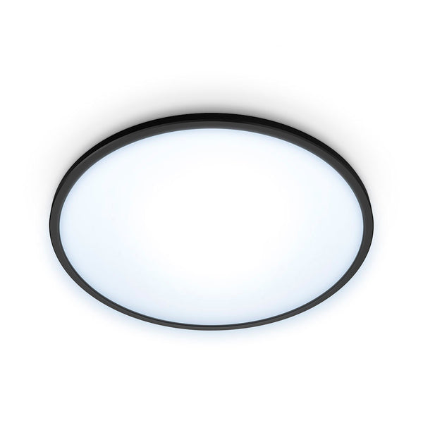 Led Wiz 14W 1300Lm Ø242Mm Black Frame Philips Ceiling Light