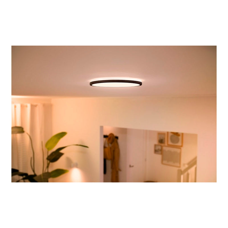 Led Wiz 16W 1500Lm Ø292Mm Black Frame Philips Ceiling Light