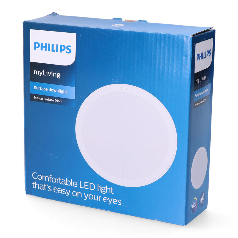 Surface/Recessed LED Downlight 16.5W 1300Lm 4000K Daylight Mod, Meson Ø17.01X5Cm Philips