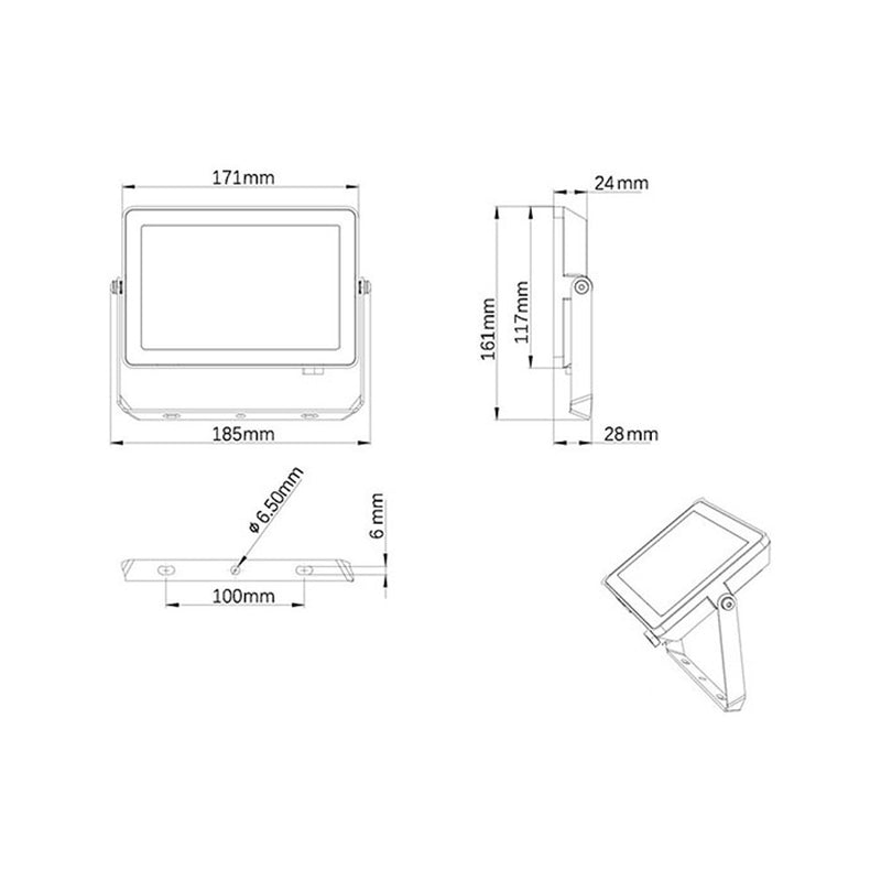 Projector 30W 2850Lm 6500K Ip65 911401864384 Philips