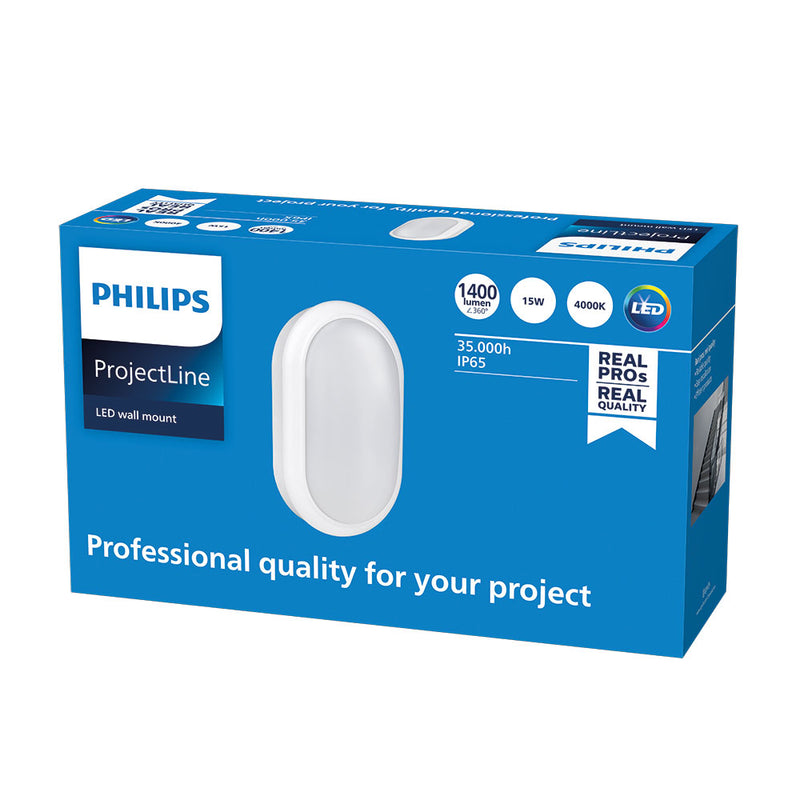 Aplique De Pared Mount Ovalado 15W 1400Lm 4000K 911401861684 Philips