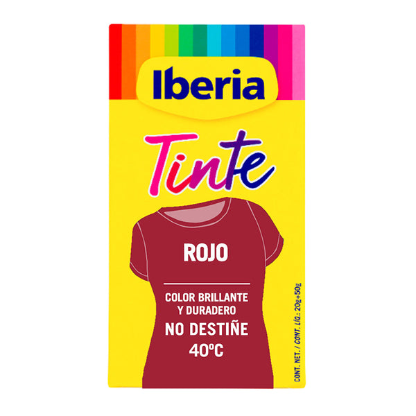 Iberia Dye 40°C Red