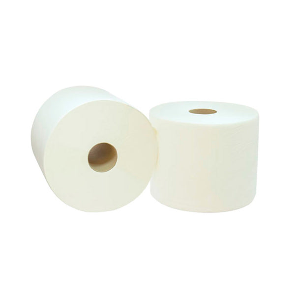 Pack of 2 White Papernet Industrial Paper Reels