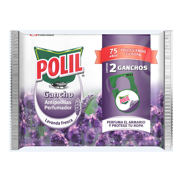 Anti-moth Hook Lavender 2 Units, Polyl