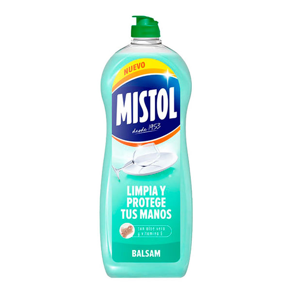 Lavavajillas Mistol Bálsamo Aloe 650Ml