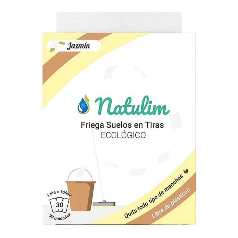 Natulim Jazmin Floor Cleaner Strips 30 Units, Ecological