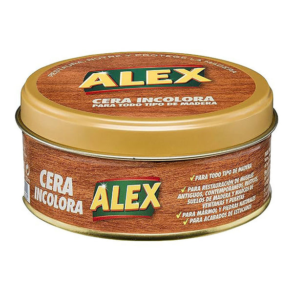 Alex Wax Colorless Can For Wood 250 Gr