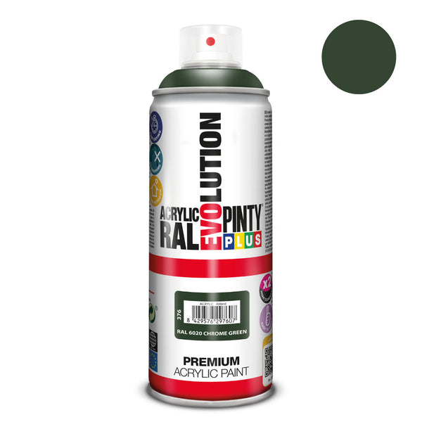 Pintura En Spray Pintyplus Evolution 520Cc Ral 6020 Chrome Green