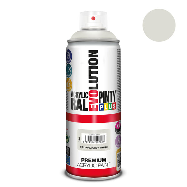 Pintura En Spray Pintyplus Evolution 520Cc Ral 9002 Grey White