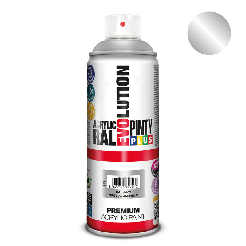 Pintura En Spray Pintyplus Evolution 520Cc Ral 9007 Grey Aluminium