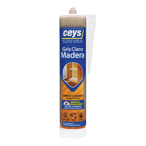 Ceys Light Grey Wood Sealer Cart 505795