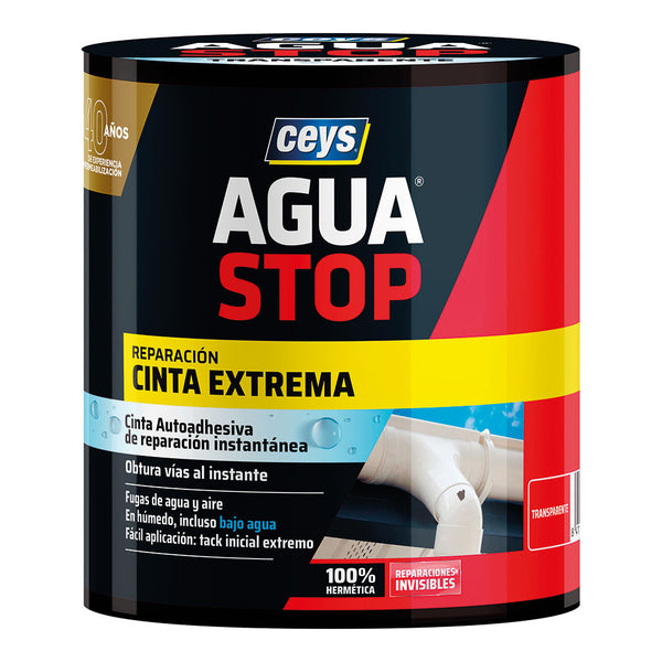 Water Stop Tape Extreme Instant Transparent 902853 Ceys