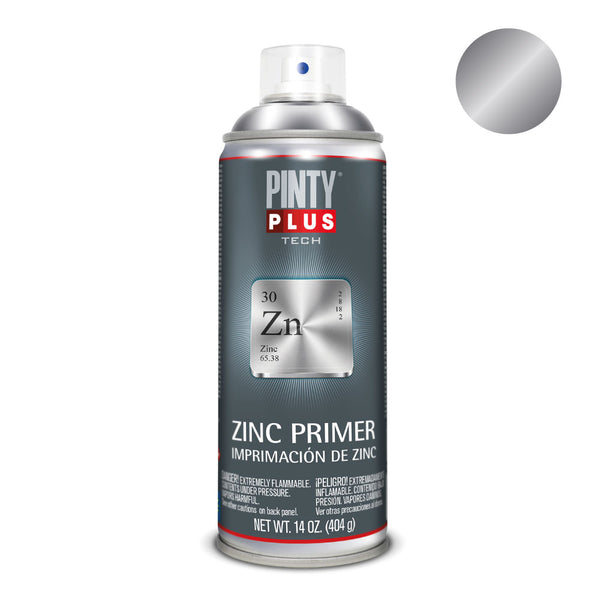 Pintyplus Tech Zinc Galvanic Spray Paint 520cc Z169