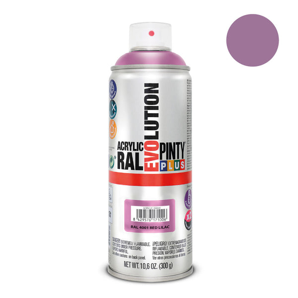 Spray Paint Pintyplus Evolution 520Cc Ral 4001 Lilac Red