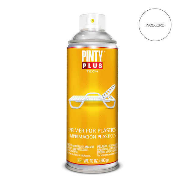 Pintyplus Tech Spray Paint Plastic Primer 520cc I199 Transparent