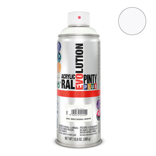 Pintyplus Evolution Spray Paint 520Cc Ral 9003 Signal White