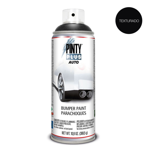 Pintura En Spray Pintyplus Auto 520Cc Bumper Texturado Negro Bt104