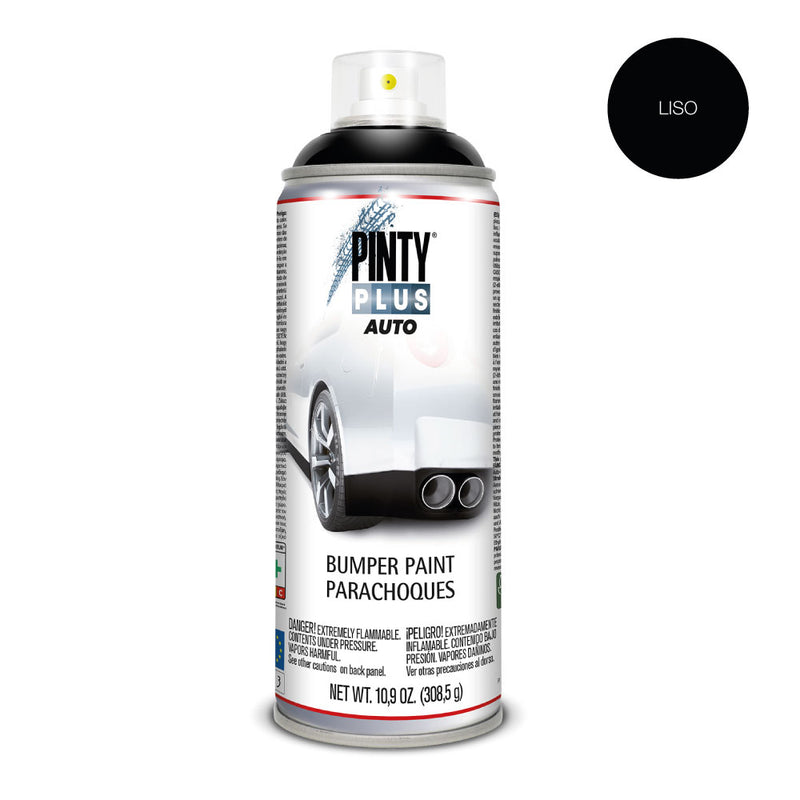 Pintura En Spray Pintyplus Auto 520Cc Bumper Liso Negro  Bl104