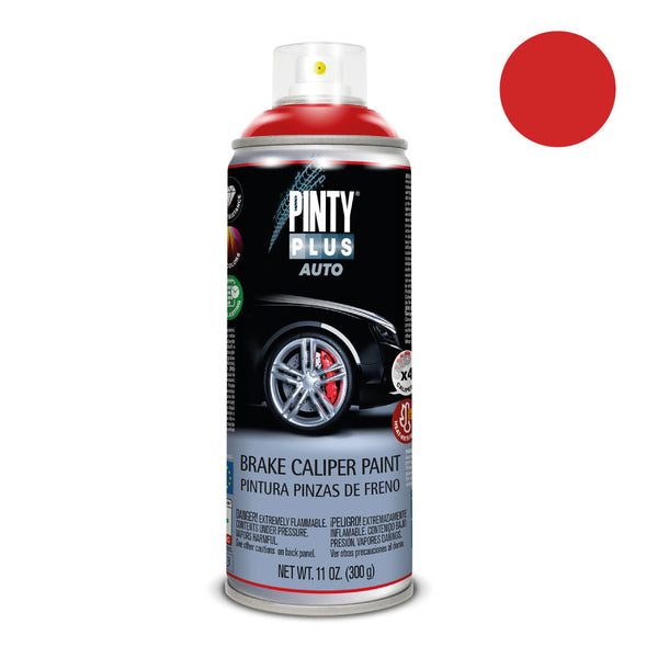 Pintyplus Auto Spray Paint 520Cc Brake Calipers Pf107 Red