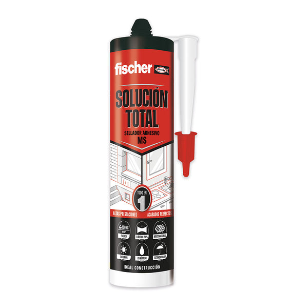 Ms Black Adhesive Sealant 546187 Fischer 290Ml