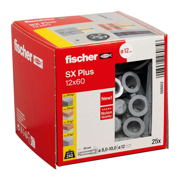 Fischer Sx Plus Taco 12X60 25Uni N12 568012