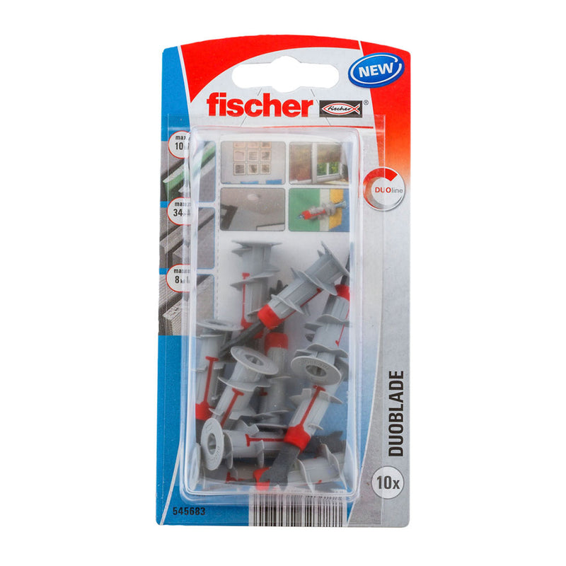 Blister 10 Unit, Taco Duoblade K 545683 Fischer