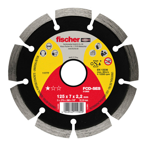 Disco Corte Para Hormigon Fcd-Ses Ø115X2,0X22,23 512853 Fischer