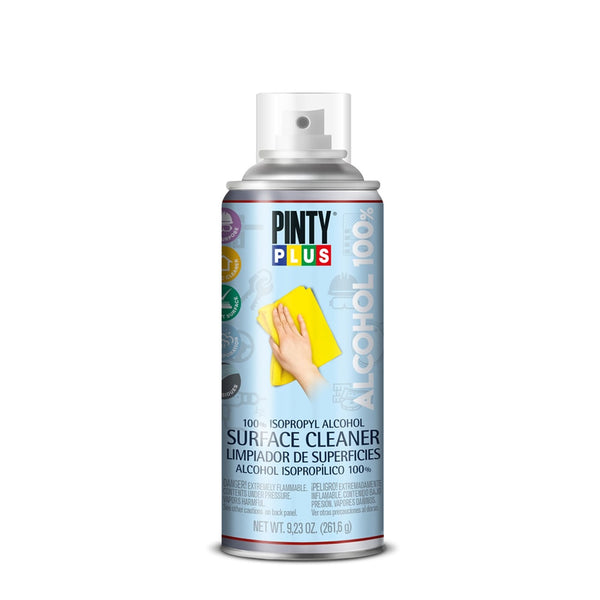 Pinty Plus 100% Isopropyl Alcohol Spray Cleaner for Objects and Surfaces 400ml