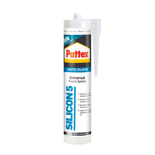 Pattex Universal Silicone White 280Ml 1534266