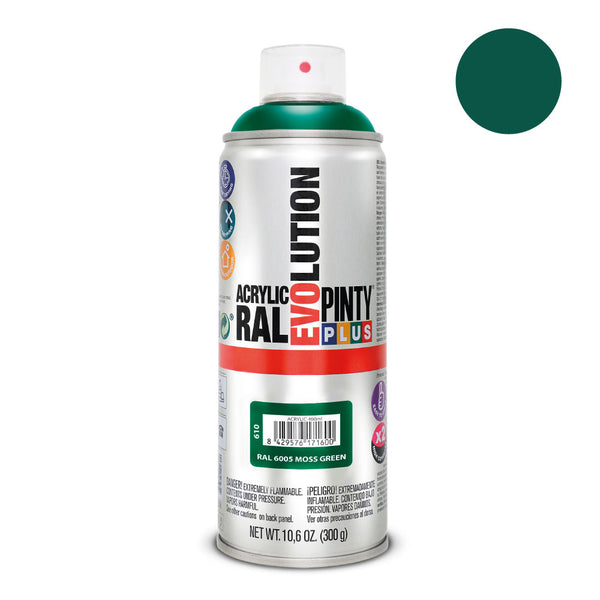 Spray Paint Pintyplus Evolution 520Cc Ral 6005 Moss Green