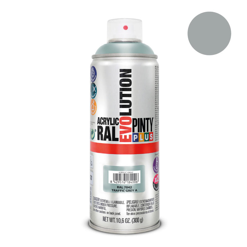 Spray Paint Pintyplus Evolution 520Cc Ral 7042 Traffic Gray