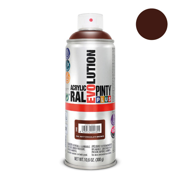 Pintura En Spray Pintyplus Evolution 520Cc Ral 8017 Chocolate