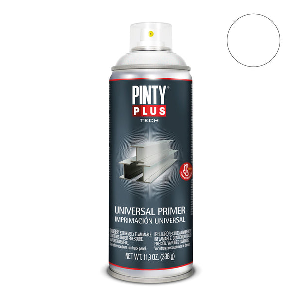 Pintyplus Tech Spray Paint 520cc Universal White Primer I101