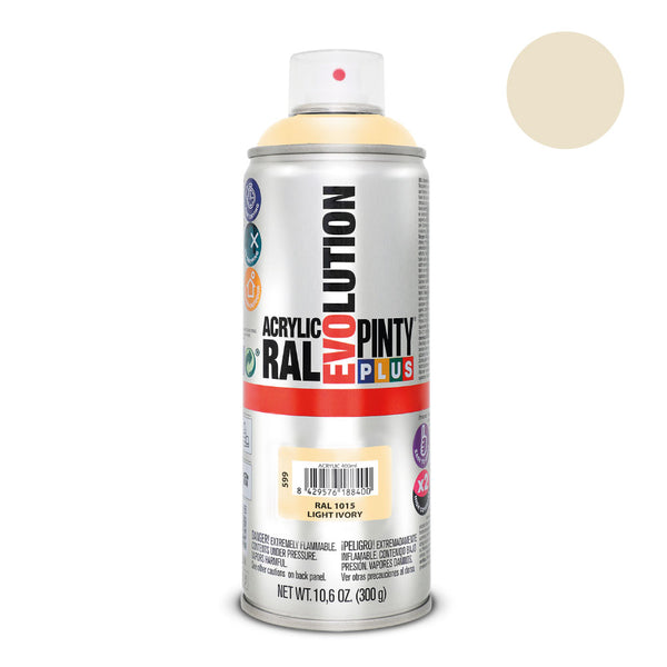 Spray Paint Pintyplus Evolution 520Cc Ral 1015 Light Ivory