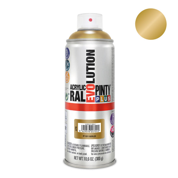 Spray Paint Pintyplus Evolution 520Cc P151 Gold