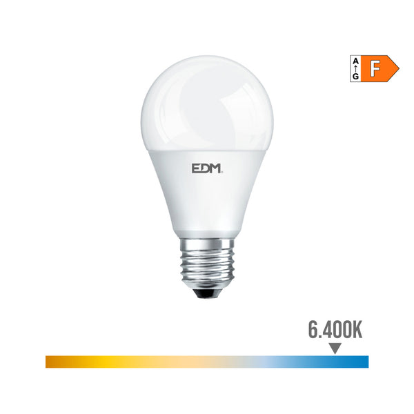 Standard Led Bulb E27 15W 1521Lm 6400K Cold Light Ø6X11Cm Edm