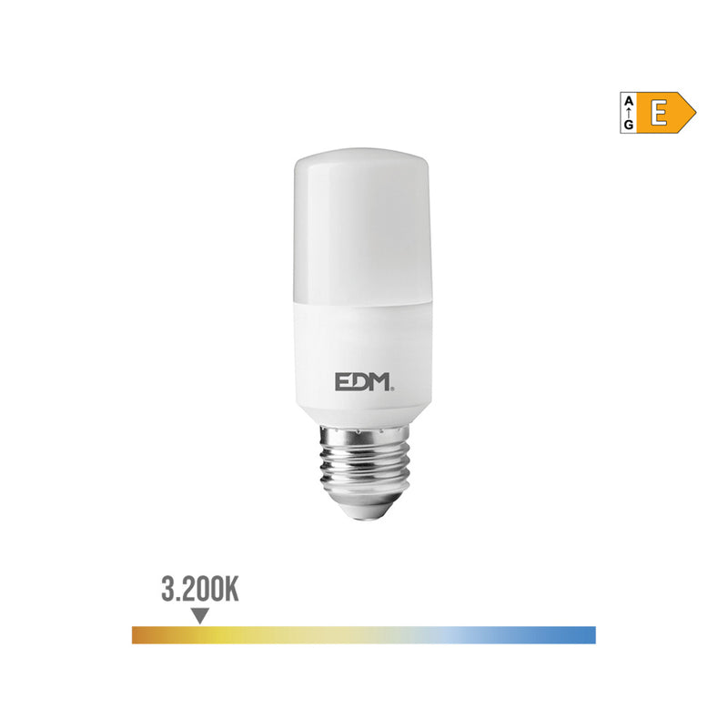 Tubular Led Bulb E27 10W 1100Lm 3200K Warm Light Ø4X10.7Cm Edm