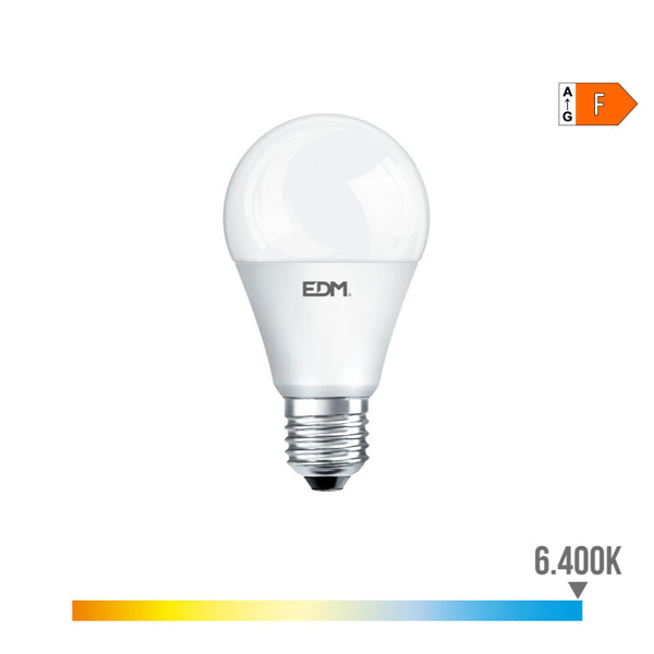 Standard Led Bulb "12V" Ac/Dc E27 10W 1020Lm 6400K Cold Light Ø60X11Cm Edm