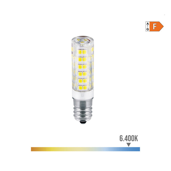 E14 Tubular LED Bulb 4.5W 450Lm 6400K Cold Light Ø1.6X6.6Cm Edm