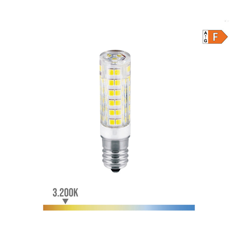 E14 Tubular LED Bulb 4.5W 450Lm 3200K Warm Light Ø1.6X6.6Cm Edm