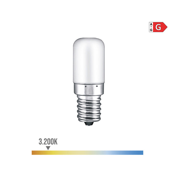 Tubular Led Cauldron Bulb E14 1.8W 130Lm 3200K Warm Light Ø1.8X4.8Cm Edm