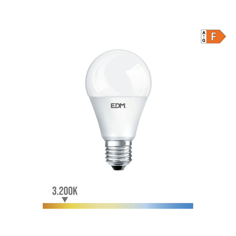 Standard Dimmable Led Bulb E27 10W 810Lm 3200K Warm Light Ø6X11Cm Edm